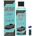 thumbnail image 1 of Uuiauoio Automotive Plastic Restorer and Protector 120ml, Interior Exterior Refurbishing Agent for Dashboards, Door Panels, and Trim, Anti-Wear Gloss Enhancement with Waterless Application, 1 of 9