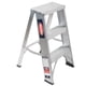 thumbnail image 1 of Escalera de Aluminio Taburete Akron 2 Escalones 77-18 150kg Taburete Sencillo de Aluminio Tipo III, 1 of 3