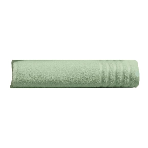 Toalla Baño Completo Encanto Verde Algodón Textura Suave Concord