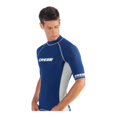 thumbnail image 3 of Playera para Caballero Cressi Rashguard Manga Corta Talla L Azul, 3 of 3
