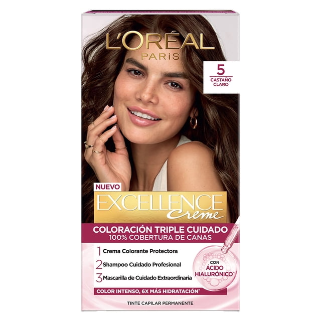 Tinte para cabello L'Oréal Imédia Excellence 5 castaño claro