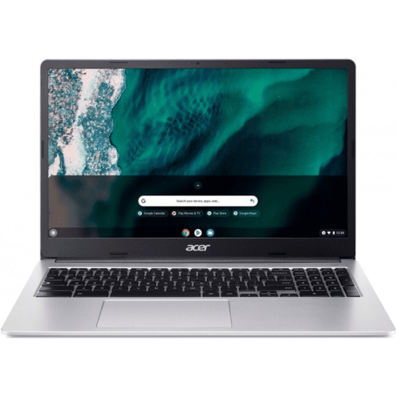 Chromebook Acer 315 15.6" FHD Intel Celeron N4500 4GB RAM 64GB eMMC Color Plata