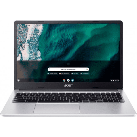 Chromebook Acer 315 15.6" FHD Intel Celeron N4500 4GB RAM 64GB eMMC Color Plata