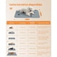thumbnail image 5 of Feandrea Alfombras Lavables para Perros, Alfombras Absorbentes Reutilizables, 91 x 86 cm, Juego de 2, M, para Gatos, Conejos, Gris, 5 of 5