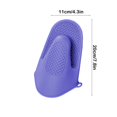 thumbnail image 4 of Guante de silicona resistente al calor para horno | Almohadilla de silicona gruesa y antideslizante | Guante de cocina con protección térmica | Guante de cocina duradero y resistente a quemadura, 4 of 5
