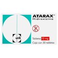 thumbnail image 1 of Atarax Hidroxizina 10mg 30 tabletas, 1 of 4