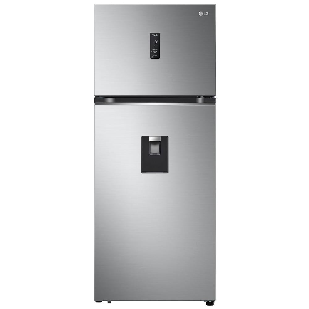 Refrigerador 14 Pies LG Silver con despachador de agua y fábrica de hielos automática