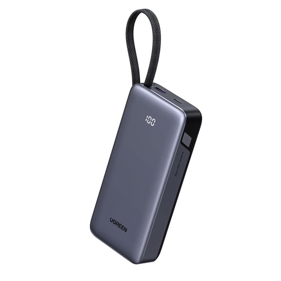 Batería externa UGREEN Nexode 20000mAh 45W con cable incorporado