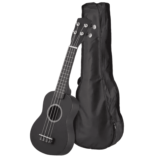 Ukelele Soprano Acústico De 21 Pulgadas Para Niño Negra Lab.G Ukulele Soprano Acustico