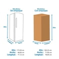 thumbnail image 4 of Refrigerador 14 Pies Mabe con Despachador Black Mate, 4 of 4