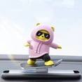 thumbnail image 1 of Car Bear Ornaments Cute Scooter Power Bear Car Interior Supplies Home Decoration Supplies, 1 of 2