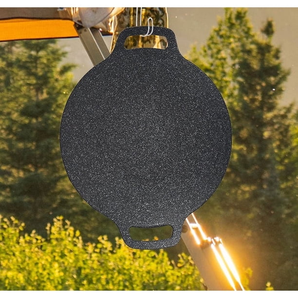 Imagen 3 de Multi-Griddle Grill Pan | Heavy-Duty Cast Iron | Non-Stick BBQ, Baking, Frying | Double Ear Handles | Electromagnetic Compatible | Detachable Legs | Outdoor Camping & Kitchen Use | 1-Pack | Large