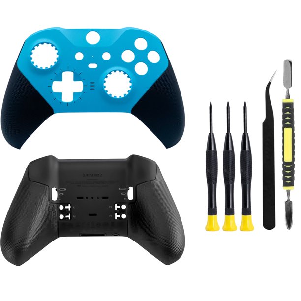 Kit de reparación para sustituir la carcasa frontal y trasera y la cubierta frontal del mando Xbox One Elite Series 2
