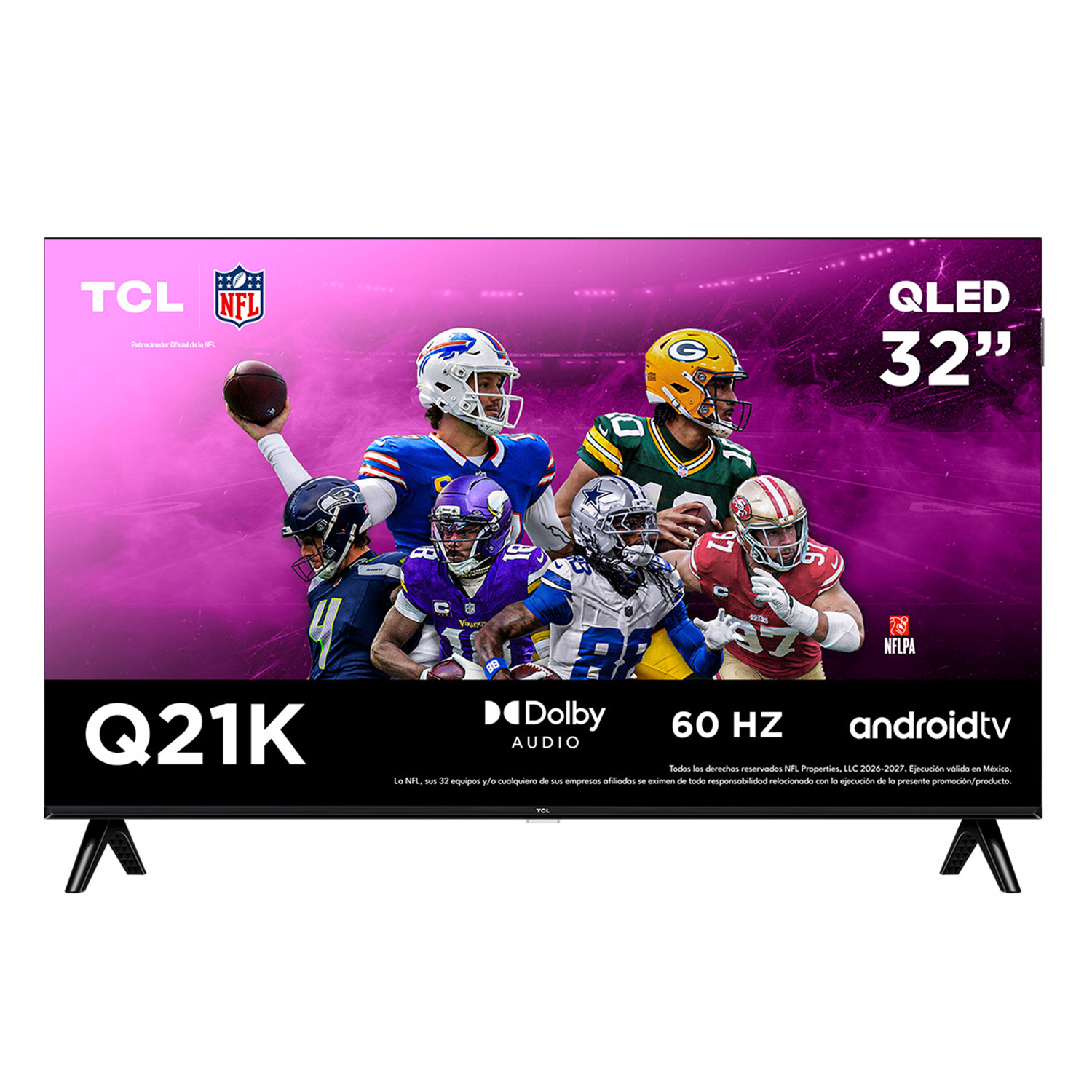 TV TCL 32 pulgadas FHD QLED ANDROID HVA 32Q21K