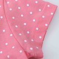 thumbnail image 4 of Vestido de manga corta para niña REDARER, de algodón, bordado, informal, con apliques, para tallas 3-4 años, 4 of 4