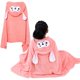thumbnail image 1 of SAYCHEESE Toalla de Baño con Capucha – Toalla para Playa o Alberca, Bata de Baño Ultra Suave y Absorbente de Algodón 85 x 150 cm para Niños y Niñas (Conejo), 1 of 5