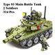 thumbnail image 1 of Serie Sembo Blocks De Modelos Militares De Tanques Y Soldado Cantidad De Piezas 324 Xtellar multicolor, 1 of 4
