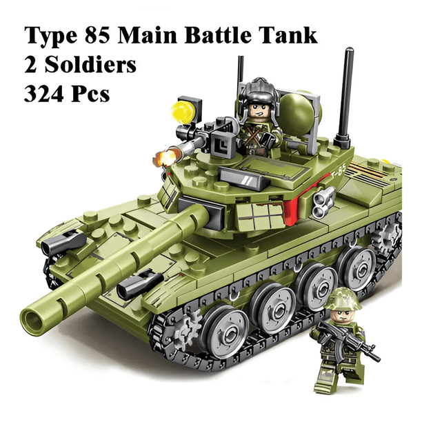 Serie Sembo Blocks De Modelos Militares De Tanques Y Soldado Cantidad De Piezas 324 Xtellar multicolor