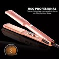 thumbnail image 2 of Plancha de cabello Timco® Profesional Titanio Gold P1100 con Keratin, 2 of 5