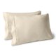 thumbnail image 1 of Bare Home Juego de Fundas de Almohada Colección Premium 1800, Doble Cepillado, Ultra Suave, Tamaño Estándar, Color Arena, 2 Unidades, 1 of 7