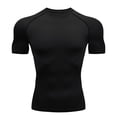 thumbnail image 1 of Camisas de Compresión para Hombre Camisas de Compresión de Manga Corta de Secado Fresco Camisetas Deportivas Camisa de Entrenamiento Atlético para Correr Deportes Fitness ANGGREK Otros, 1 of 8