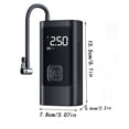 thumbnail image 4 of Xihbxyly Inflador de Neumáticos Portátil para Coche, Bomba de Aire Multifuncional, Infla Neumáticos, Pelotas y Aros, Práctico Accesorio para Coche, 12 V, Diseño Compacto, Cable de 3 M Incluido., 4 of 7