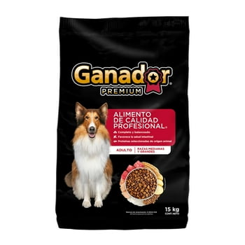 Croquetas para Perro Ganador Premium Adulto Raza Grande 15 kg