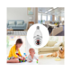 thumbnail image 4 of 4 Piezas Camara Tipo Foco 360° Impermeable De1080 Con Wifi Belug Blanco, 4 of 5