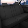 thumbnail image 3 of Funda de asiento de coche CAROMOP de neopreno impermeable para coche, color negro, 3 of 9