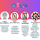 thumbnail image 4 of Placa DE identificación inteligente QR para PERRO TQR BY FAKIRGEEK Doberman rosa, 4 of 9