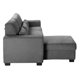 thumbnail image 5 of Sofá Love Chaise Izquierdo en L Eros 3 Plazas Gris Oscuro para Sala, 5 of 8