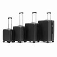 thumbnail image 1 of Set de 4 Maletas ABS Compass  Miami de 16",  20", 24" y 28" Color Negro, 1 of 7
