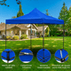 thumbnail image 3 of Toldo Plegable Reforzado 3x3m NINON LUNOR Lona Oxford 600D Impermeable y Protección UV, 3 of 9