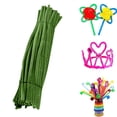 thumbnail image 3 of Juego de 100 limpiapipas de colores caramelo para manualidades y decoraciones., 3 of 5