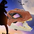thumbnail image 4 of Accesorio de Disfraz de Máscara de dinosaurio de Dibujos Animados Sunnimix, 4 of 7