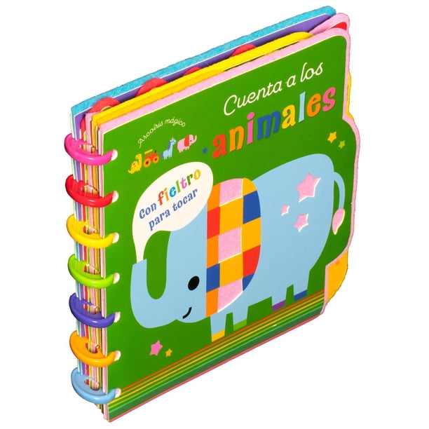 Libro infantil Arcoiris Magico Cuenta a los Animales Silver Dolphin