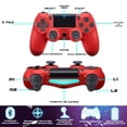 thumbnail image 3 of Control Inalámbrico PS4 color Rojo, 3 of 6