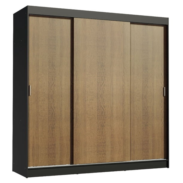 Ropero Closet Madesa Reno 3 Puertas Corredizas M/N