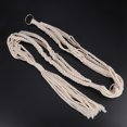 thumbnail image 2 of FOMIYES Colgador Macrame De Beige Con Soporte Para Dos Macetas Para O Patio, 2 of 8