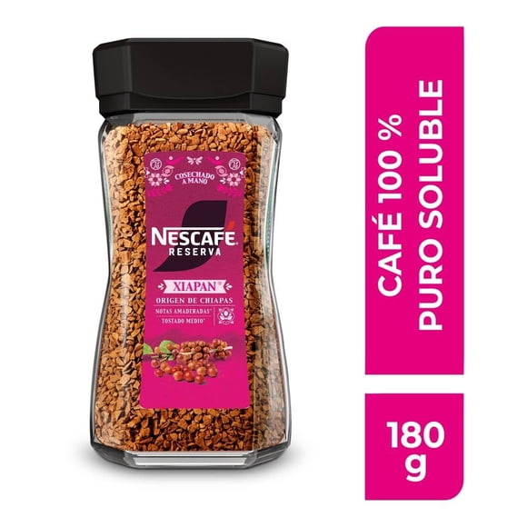 Café soluble Nescafé reserva mexicana Xiapan 180 g