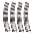 thumbnail image 1 of 4 piezas de vías de ferrocarril a escala HO, accesorios versátiles para manualidades de bricolaje, vías de ferrocarril para 1:87 23 cm x 3 cm, 1 of 9