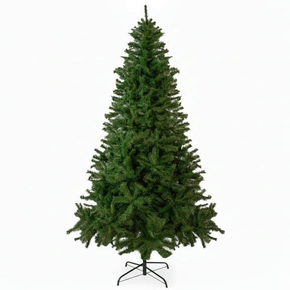 Arbol de Navidad Verde Jardimex 2.40m Pino Navideño Artificial 1200 Ramas