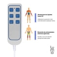 thumbnail image 4 of Cama Hospitalaria Electrica Porta Suero Colchon 3 posiciones azul 3 Posiciones, 4 of 8