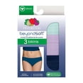 thumbnail image 2 of Bikini Fruit of the Loom para dama, Colección Beyondsoft Modal, Multicolor Talla 6, 3 Piezas, 2 of 4
