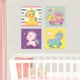 thumbnail image 2 of Set 4 Cuadros Unicornios, 2 of 4