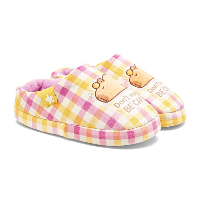 Moramora Pantufla Para Niña Amarillo Multicolor Cod 148641-d