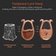 thumbnail image 4 of Arpa tipo lira Tseipoaoi, 16 cuerdas, caoba, con cuerdas adicionales y bolsa, 4 of 7