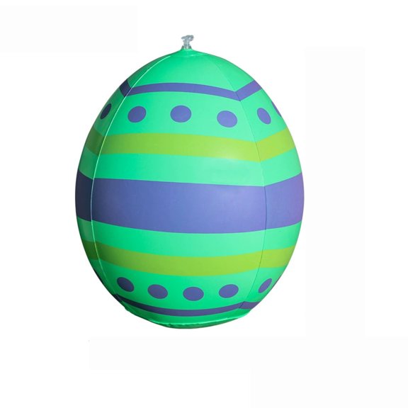 Decoraciones Inflables Al Aire Libre Del Patio de las Vacaciones Huevo de Pascua Inflables Del Patio de las Decoraciones de los Huevos de Pascua Grandes de 13,8 Pulgadas con Colores para la Fiesta Al