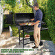 thumbnail image 5 of PARRILLA ASADOR DE CARBON TIPO BARRIL CON RUEDAS ACERO INOXIDABLE, 5 of 10