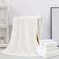thumbnail image 4 of 6 Pcs Bath Towels Set For Bathroom Thick Soft Absorbent Towel Set Of 6 Household Wash Face Gift Towel, 4 of 6